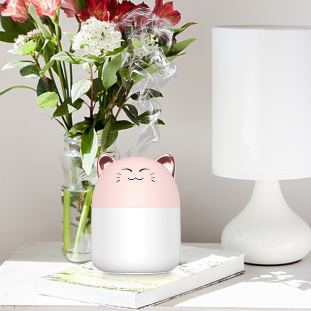 RYRDWP Diffuseur d'Arômes à Air, Lumière Colorée, LED Transformable, Humidificateur d'Arômes pour Chambre
