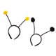 thumbnail image 1 of 2 / Set Disfraz de diadema para niñas, , abejorro, alienígena, amarillo negro, 1 of 9