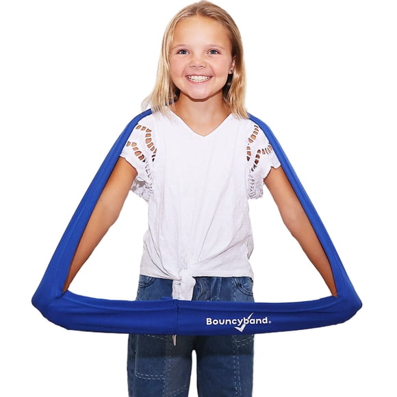 BouncyBand Stretch Band Focus Tool – 30†Resistance Band for Kids Stretches to Over 46†– Silent Sensory Tool Awakens Imagination, Develops Balance, and Strengthens Muscles