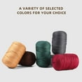 thumbnail image 4 of 200g/196ft T Shirt Yarn, Tshirt Crochet Yarn for Crocheting Bag/Craft Project/Home Decor,  Crochet with Polyester Spandex Blend Stretch Fabric, 4 of 6