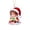 B, variant on Christmas Flat Acrylic Ornaments, Cute Mini Hanging Pendants Xmas Tree Decorations, Car Interior Rearview Mirror Hanging Decor Festive Small Gift, C