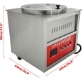 thumbnail image 2 of Electric Chestnut Roasting Machine Automatic Nut Drum Roaster Pot 220V, 2 of 8