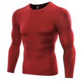 thumbnail image 1 of Men Compression Base Layer Tight Long Sleeve Tops T-Shirt For Sports Fitness Training Running Exercise, 1 of 5