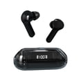 thumbnail image 2 of Bluetooth 5.3 In Ear Earbuds 32 Hour Total Playtime Transparent Digital Display Low Latency for Gaming Running Sports Outdoor Workouts Wireless Gaming Headset, 2 of 9