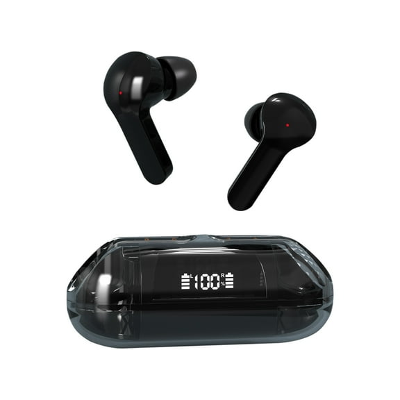 Wireless Earbuds Bluetooth Headphones 80Hrs Playtime Ear Buds IPX7 Waterproof Sports Earphones Wireless Charging Case Over-Ear Earhooks Headest