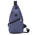 thumbnail image 1 of Mochila bandolera tipo bandolera para viajes, senderismo, mochila de día, 1 of 5