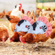 thumbnail image 4 of Sillas de montar para gallinas, delantal protector de pollo para ala trasera de aves de corral, 4 of 5