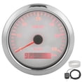 thumbnail image 2 of Speed Gauge, 0-60KM/H Adjustable Backlight Marine GPS Speedometer High Accuracy LCD Display 85mm  For Boats For Cars For RVs, 2 of 8
