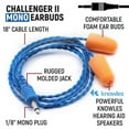 thumbnail image 5 of Professional Radio Foam Earbuds Auto Racing Foam Earbuds 3.5mm Plug Speakers Earbud for Racing Radios Communications, 5 of 5