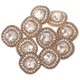 thumbnail image 3 of 10 Uds. Botones decorativos de Metal, botones de traje, botones de Metal DIY para ropa de abrigo, 3 of 5