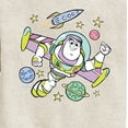 thumbnail image 3 of Disney's Toy Story - Buzz Space Collage - Toddler & Youth Crewneck Fleece Sweatshirt, 3 of 5
