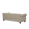 thumbnail image 3 of RN Furnishings 81" Button Tufted Linen Fabric Living room Sofa-Beige, 3 of 6