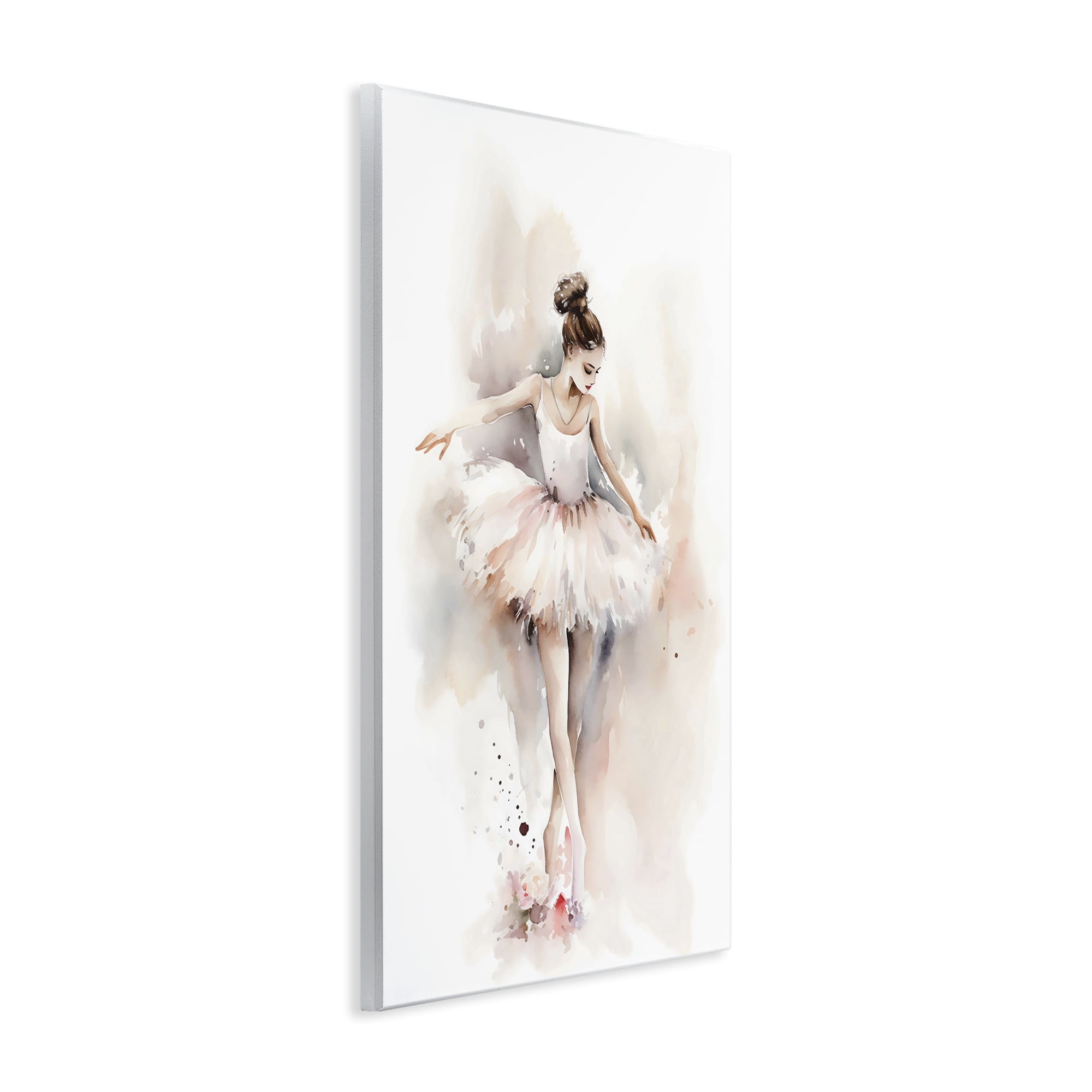 Stupell Industries Watercolor Dancer Pose Wall Plaque Art, design by Creative Studio