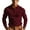 Wine, variant on Dovford Men's Polo Shirts Long Sleeve Golf Quick Dry Moisture Wicking Lightweight Casual Shirt with 3-Buttons
