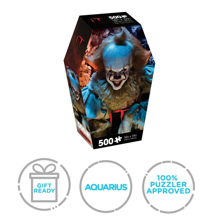 IT Pennywise Coffin Box 500 Piece Jigsaw Puzzle - Walmart.com