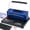 Electric-02, variant on 2:1 Pitch Spiral Wire Binding Machine, Portable Cinch Binder with Slide Ruler, Wire Cutters & 10 Binding Wires for Notebooks, Journals, Calendars & Albums