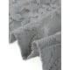 thumbnail image 5 of INSPIRAR CHIC Blusa de Mujer con Encaje en el Frente, Peplum, Manga Larga Transparente, Talla XL, Gris, 5 of 6