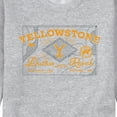 thumbnail image 3 of Yellowstone - Dutton Ranch Badge - Men's Crew Neck Fleece Pullover, 3 of 6
