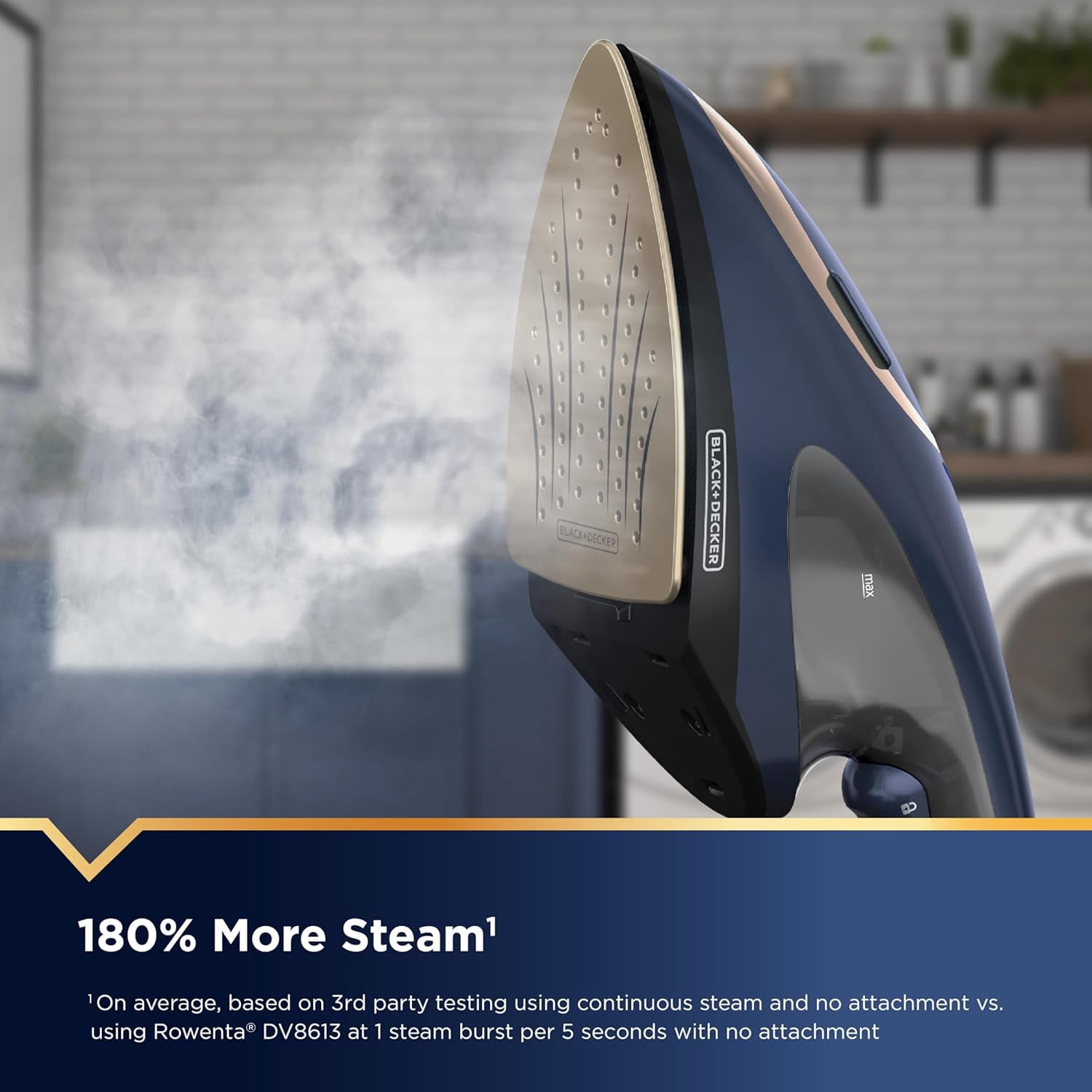 Press & Steam 2-in-1 Iron and Steamer