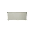 thumbnail image 3 of Taran Designs Fillian Floral Carved Solid Wood Sideboard in White, 3 of 8