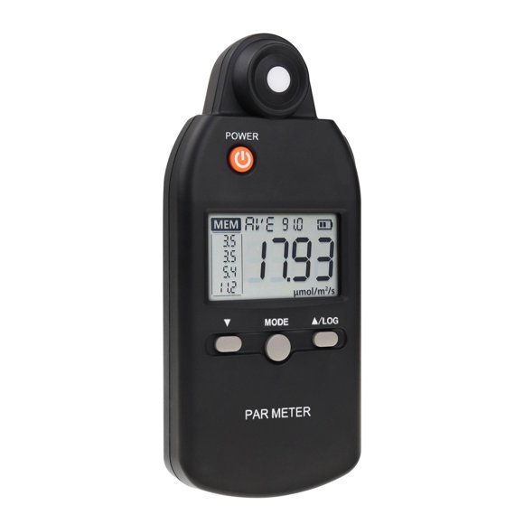 PAR Meter Advanced Sensor Measure Grow Light Intensity Lux Tester For Indoor And Outdoor Plant , Versatile Applications