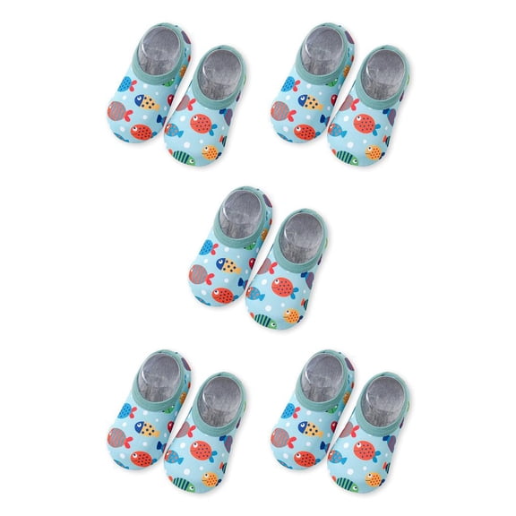 Eigraketly 1 par de zapatillas de agua para niños pequeños, zapatos de natación para niños y niñas, botas M tipo 4 M, Typ 4 5Conjunto