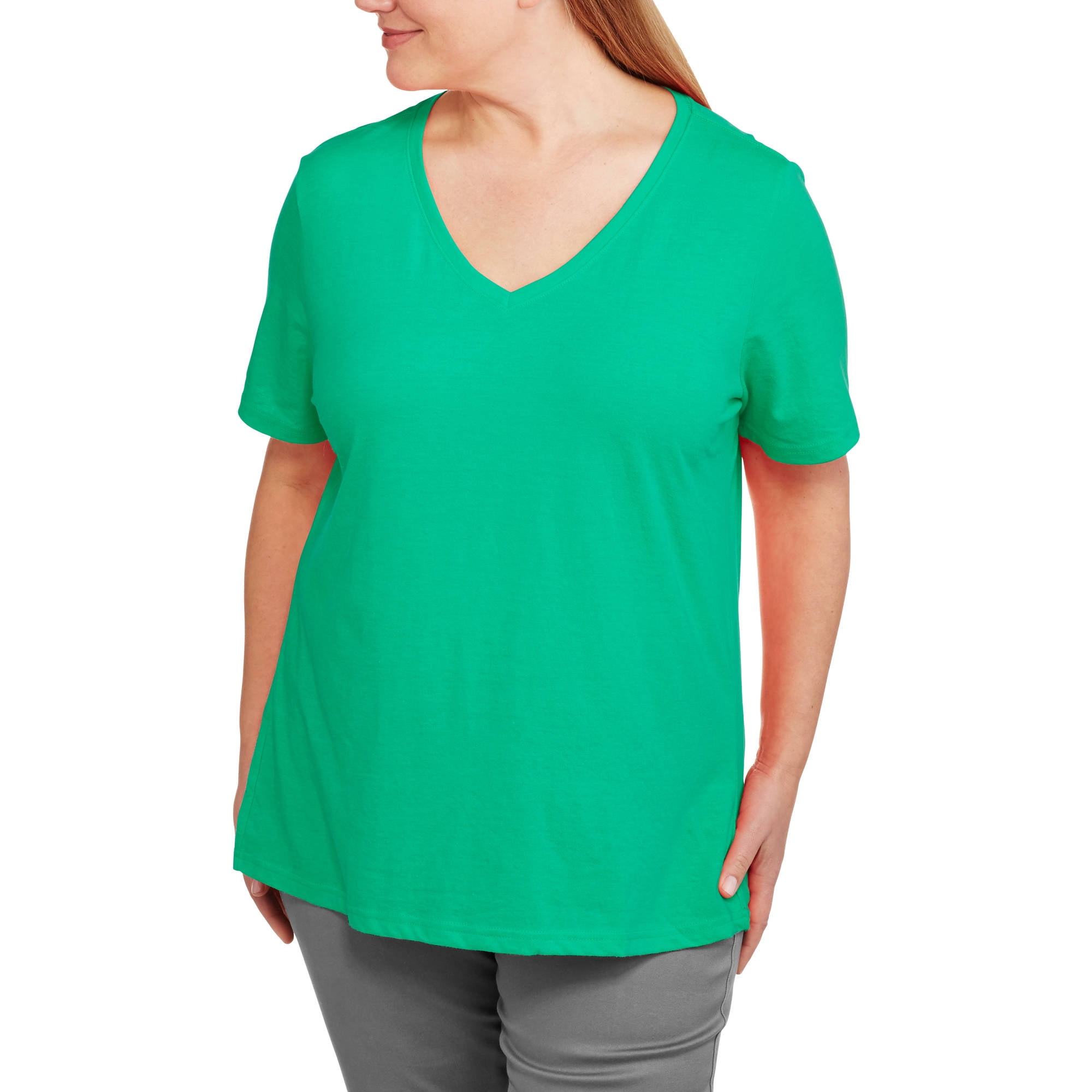 Short Sleeve V-Neck Tee 