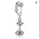 thumbnail image 3 of 1pc anillo de ombligo falso Clip falso en el ombligo Piercing anillo de ombligo no perforante, 3 of 5