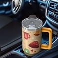 thumbnail image 4 of 40oz Holiday Tumbler with Straw Lid Leak Proof Stainless Steel Cup Christmas Bells Gifts for Travel or Home, 4 of 4
