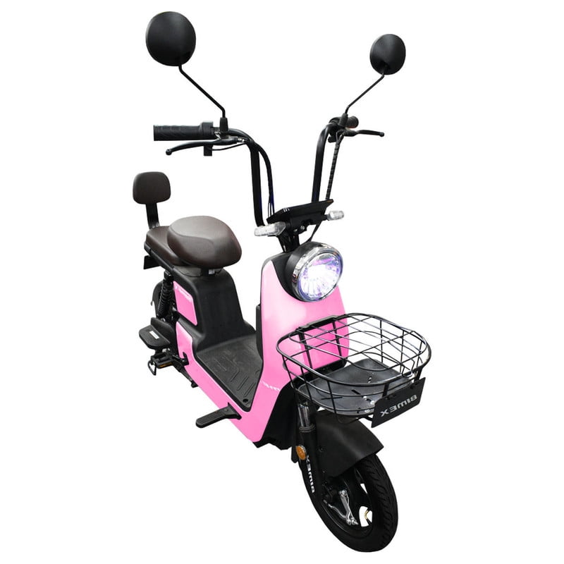 Bici Moto Electrica Bimex Explore Rosa Walmart en línea