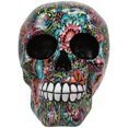thumbnail image 4 of Ebros Gift Day of the Dead Sugar Skull Garden Statue, Color Beads & Floral Tattoo Design, 4 of 5