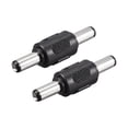 thumbnail image 5 of Conector de alimentación DC Macho a Macho 5.5mmx2.1mm de Uxcell, 2 piezas, 5 of 5