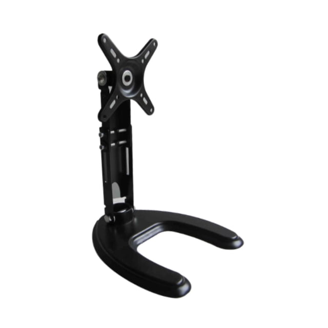 Soporte de , soporte de escritorio con rotación de 360 degree, Base de pantalla de PC retráctil sólida que ahorra espacio, soporte para monitores
