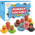 thumbnail image 1 of Juguete de baño The Dreidel Company, con forma de patitos de goma, 5 cm, 20 unidades, 1 of 9