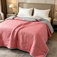 thumbnail image 5 of Cooling Blankets for Hot Sleepers Wavy Cool Touch Air Conditioning Quilt Soft Breathable Summer Blanket for Bedroom Kids Sofa Travel Nap Indoor Outdoor Exquisite Layered Texture Fabric, 5 of 8