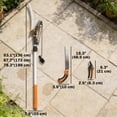 thumbnail image 3 of Outsunny 6.5ft Manual Pole Saw, Hand Pruning Saw, Secateurs, 3 of 10