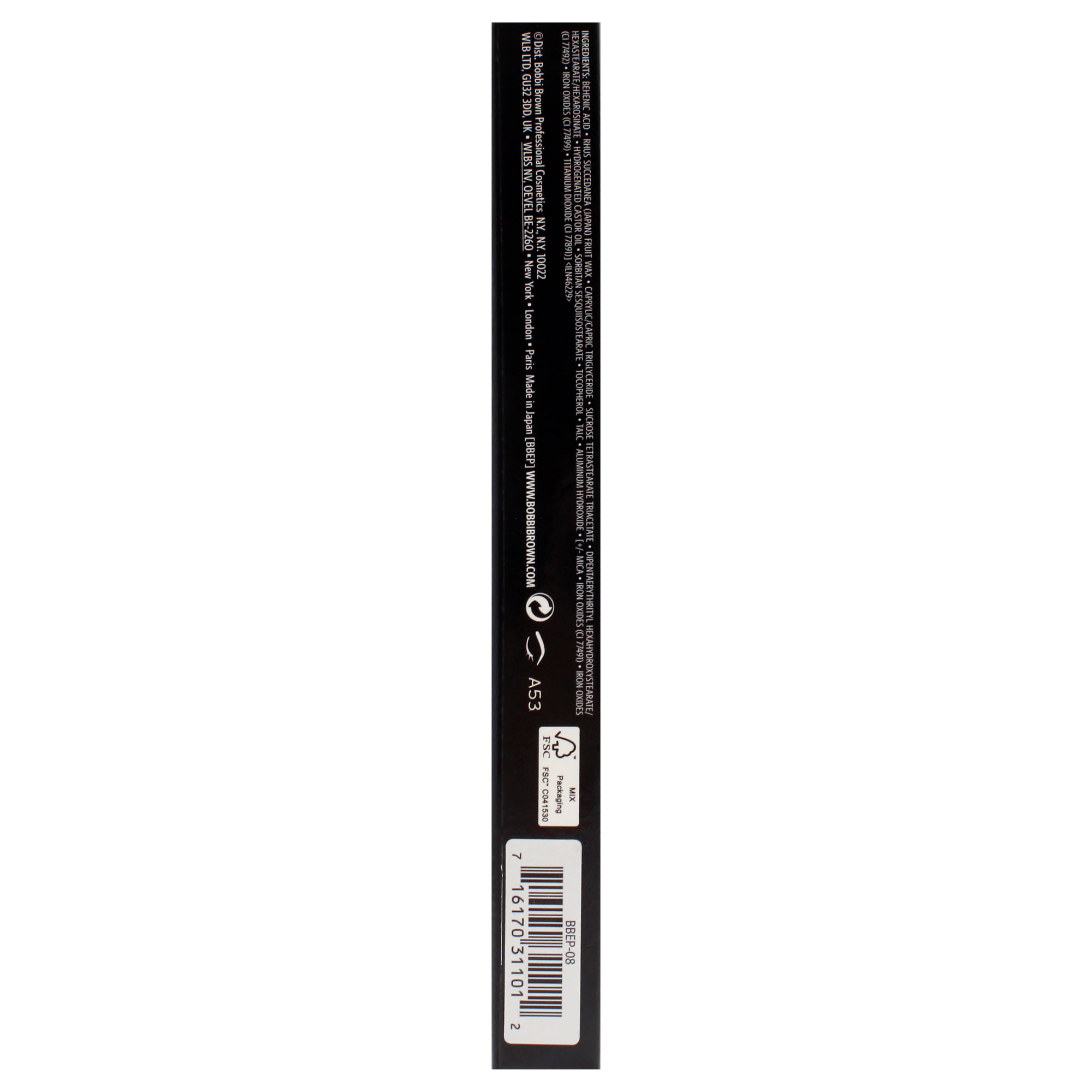 Bobbi Brown Long Wear Brow Pencil - 8 Rich Brown , 0.01 oz Eyebrow Pencil