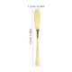 thumbnail image 2 of UPOUART 6Ud Cuchillos Para Untar De Acero Inoxidable Color Dorado Para Uso En Cocina, 2 of 8