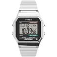 thumbnail image 1 of Reloj Digital TIMEX T78587 33mm Clasico Indiglo Banda Extendible Acero Inoxidable plateado, 1 of 4