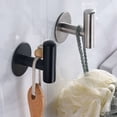 thumbnail image 3 of Punch-Free Storage Hooks - Home Supplies, 3Pcs, Strong Load-bearing, Wall Hooks, Easy to Install, Clothes Towel Hangers, 3 of 8