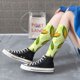 thumbnail image 5 of Fotbe Fresh Corn Calcetas Divertidas Estampadas para Hombre y Mujer, Calcetas de Algodón hasta la Rodilla para Caminar, Correr, Enfermería y Embarazo, 5 of 6