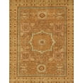 thumbnail image 1 of Ahgly Company Machine Washable Indoor Rectangle Abstract Orange Area Rugs, 4' x 6', 1 of 7