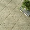 thumbnail image 6 of Nourison Wool Haven 5'3" x 7'3" Sage Modern Indoor Rug, 6 of 8