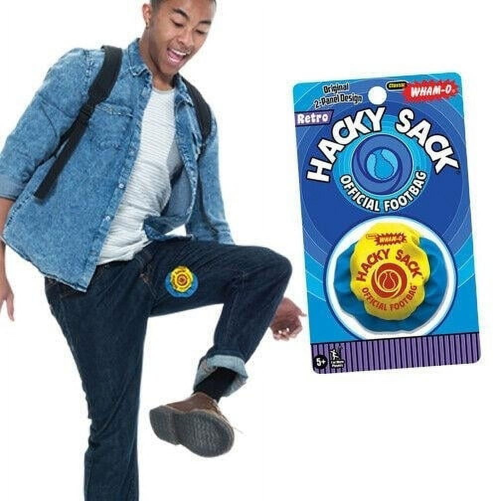 Classic Wham-O Hacky Sack Official Footbag Retro Original 2 Panel Design  [GAMES (MISC)] Toy