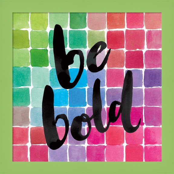 Great Art Now Color Quotes I by Sara Zieve Miller, Framed Wall Art, 14W x 14H