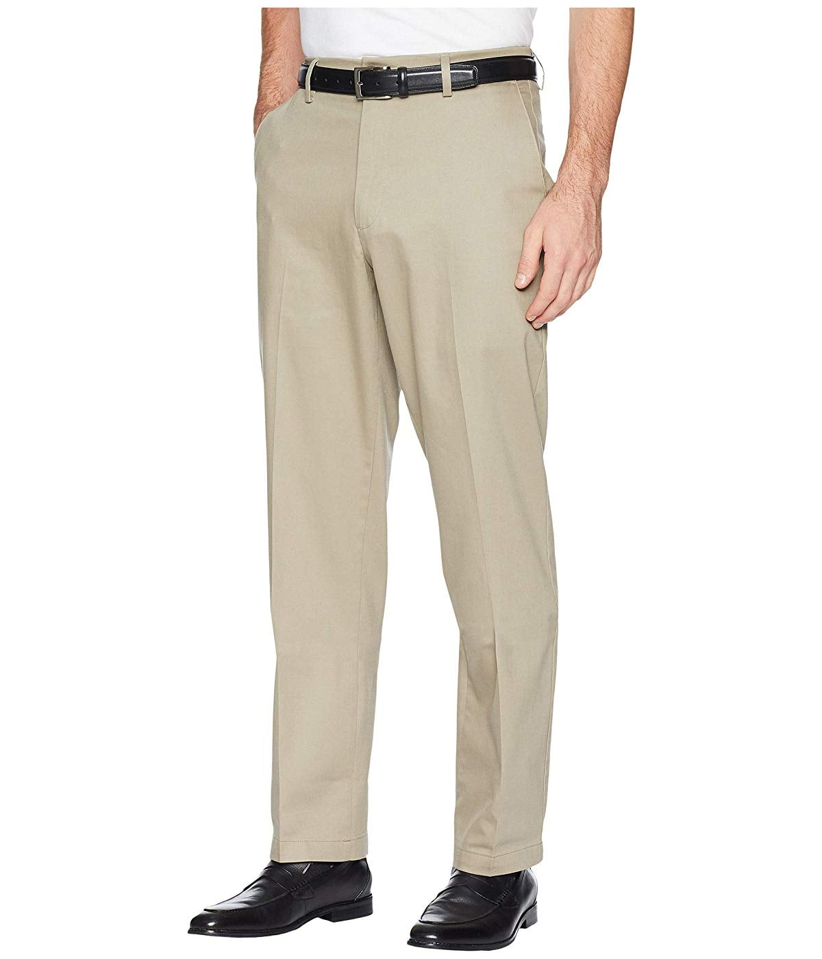 Classic Pleated Easy Khaki with Stretch 