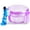 Transparent Purple, variant on Denture & Retainer Cleaning Case with Filter Basket and Brush, Dishwasher Safe