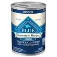 thumbnail image 2 of Blue Buffalo Homestyle Recipe Natural Senior Wet Dog Food, Chicken 12.5-oz can (Pack of 12), 2 of 2