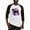 Black/White, variant on CafePress - Giant Schnauzer Patriot Baseball Jersey - Cotton Baseball Jersey, 3/4 Raglan Sleeve Shirt