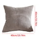 thumbnail image 2 of Funda de almohada de algodón 40x40 cm • Cierre con cremallera • Tela elástica suave • Funda decorativa para cojines de sofá en casa y coche, 2 of 2